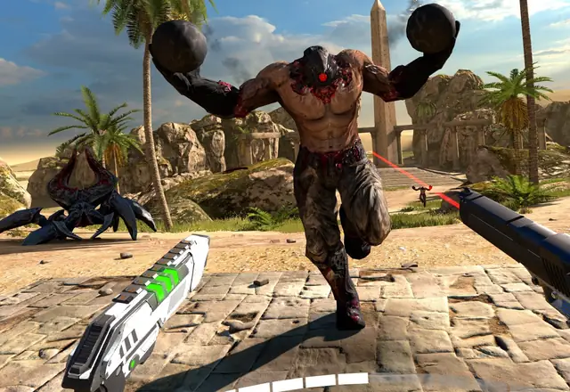 Обложка VR-игры Serious Sam VR: The Last Hope